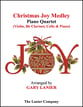 Christmas Joy Medley (Piano Quartet - Violin, Bb Clarinet, Cello and Piano) P.O.D. cover